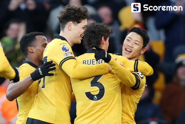 황희찬 1골 1도움, 울버햄튼 EPL 개막 20경기 만의 첫 승